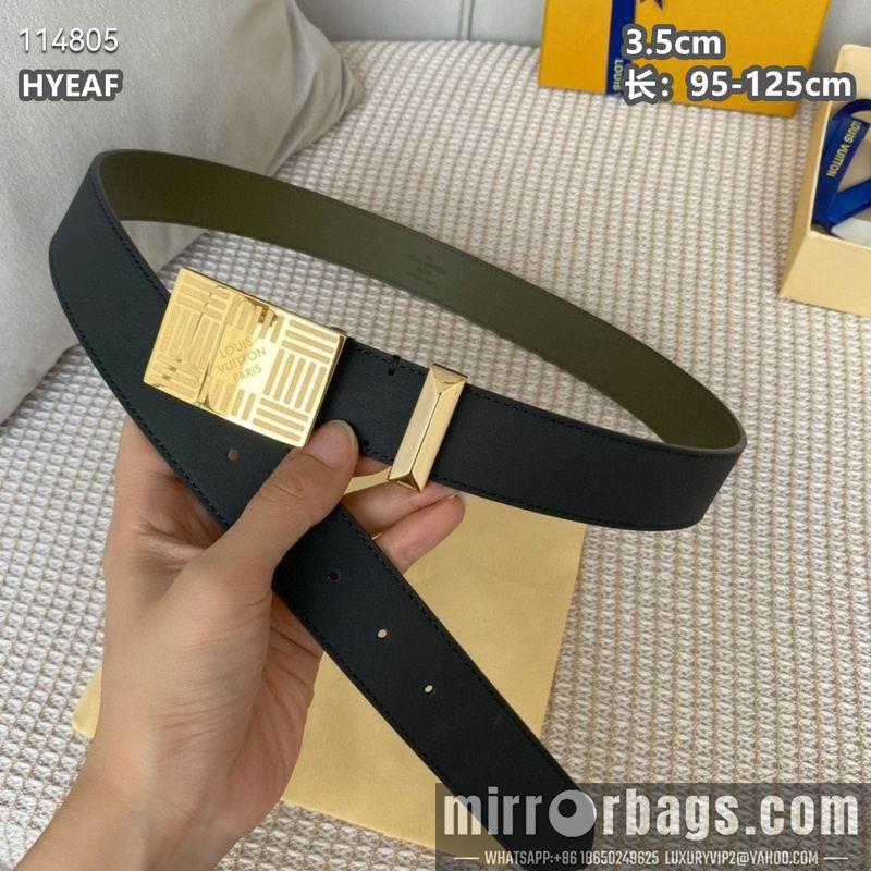 LV belt 35mmX95-125cm 8L03