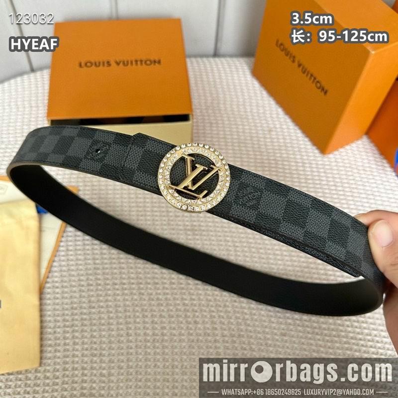 LV belt 35mmX95-125cm 8L02