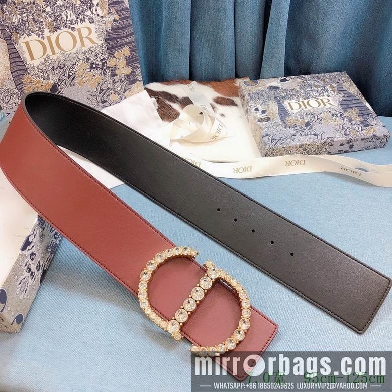 Dior Belt 70mmX95-125cm 7d06