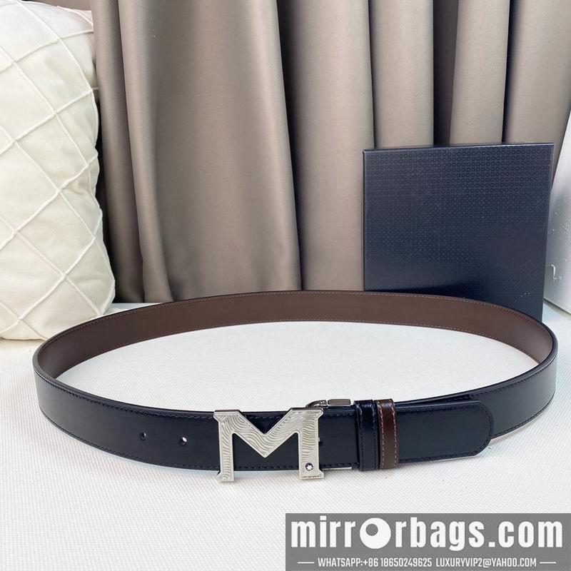 Montblanc belt 35mmX95-125cm 7D06
