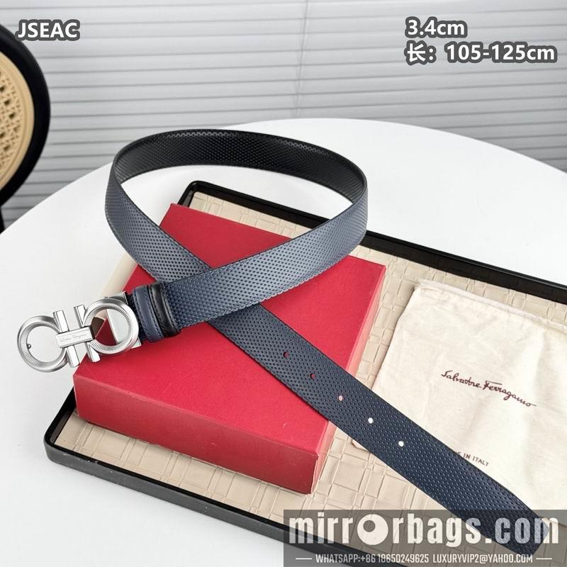 Ferragamo belt 34mmX105-125cm 8L15