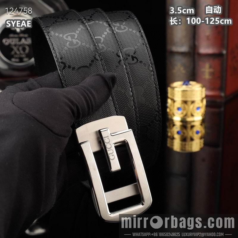 Gucci belt 35mmX100-125cm 8L20