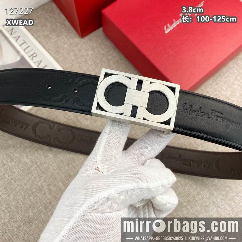 Ferragamo belt 38mmX100-125cm 8L19