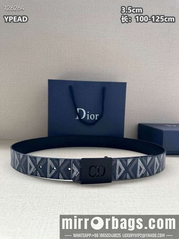 Dior belt 35mmX100-125cm 8L28
