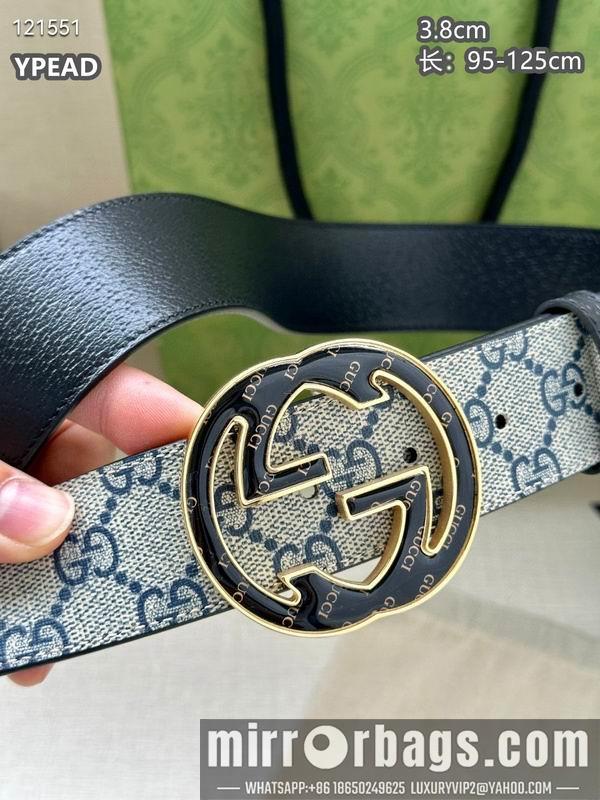 Gucci belt 38mmX95-125cm 8L13