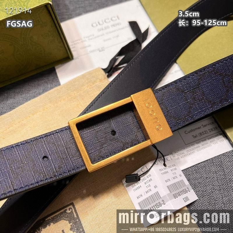 Gucci belt 35mmX95-125cm 8L01