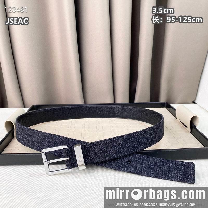 Dior belt 35mmX95-125cm 8L30