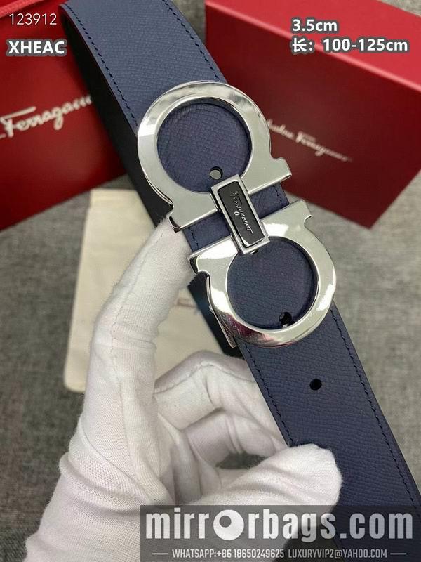 Ferragamo belt 35mmX100-125cm 8L55
