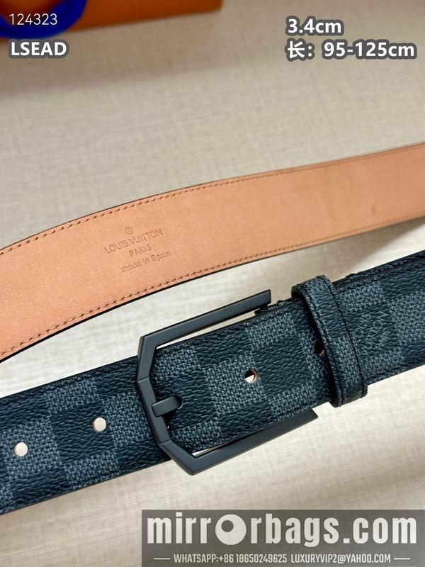 LV belt 34mmX95-125cm 8L23