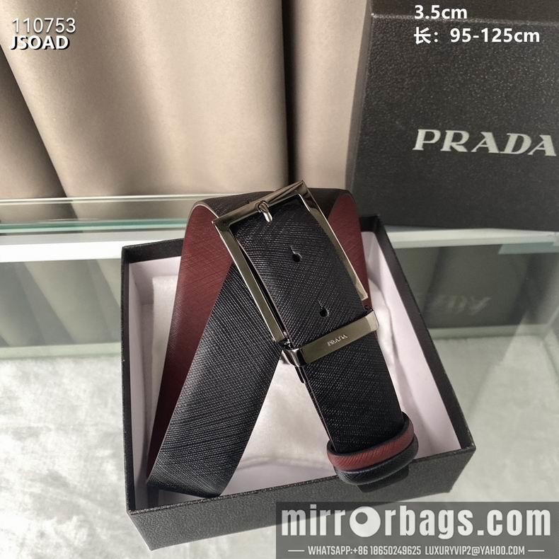 Prada belt 35mmX95-125CM 8L05