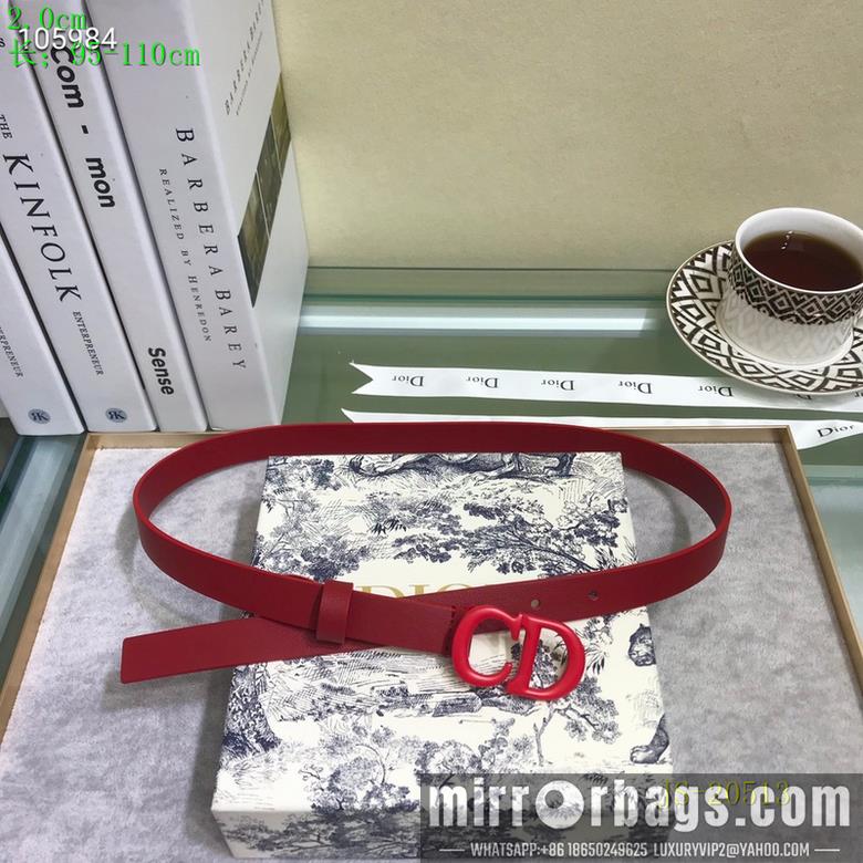 Dior Belt 20mmX95-110cm 7d11