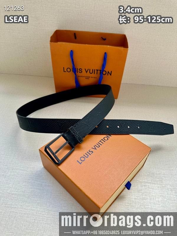 LV belt 34mmX95-125cm 8L28