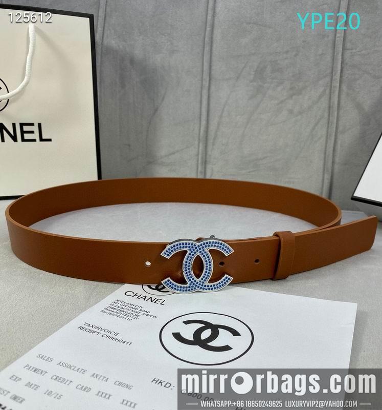 Chanel belt 30mmX95-125cm XH05