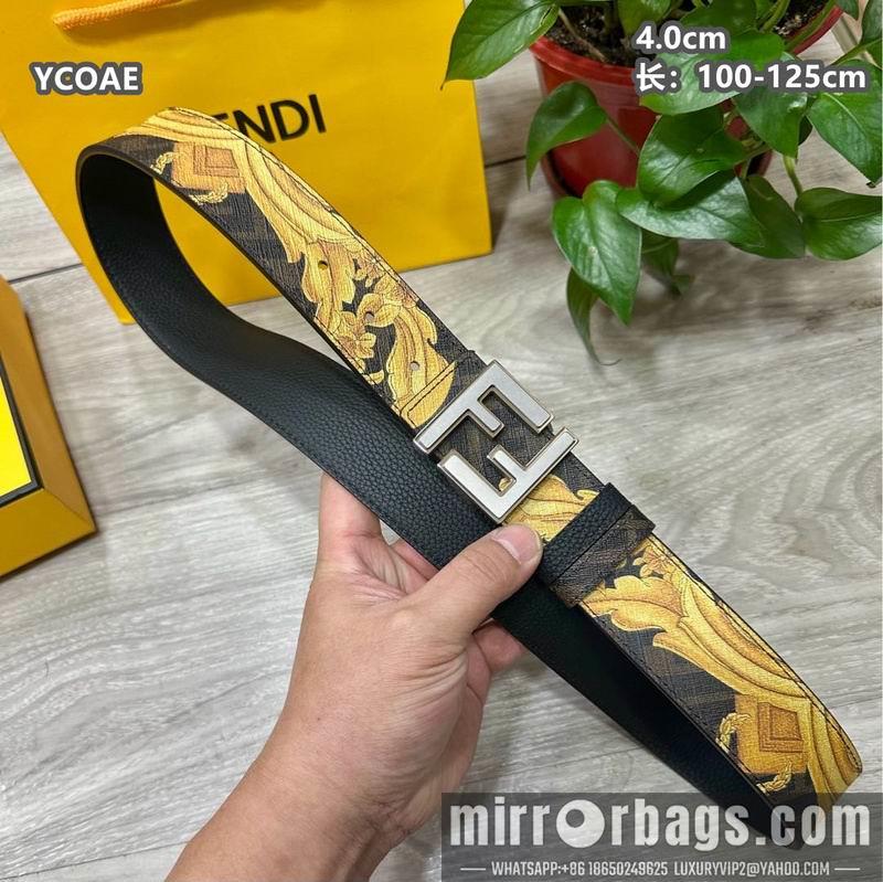 Fendi belt 40mmX100-125cm 8L150