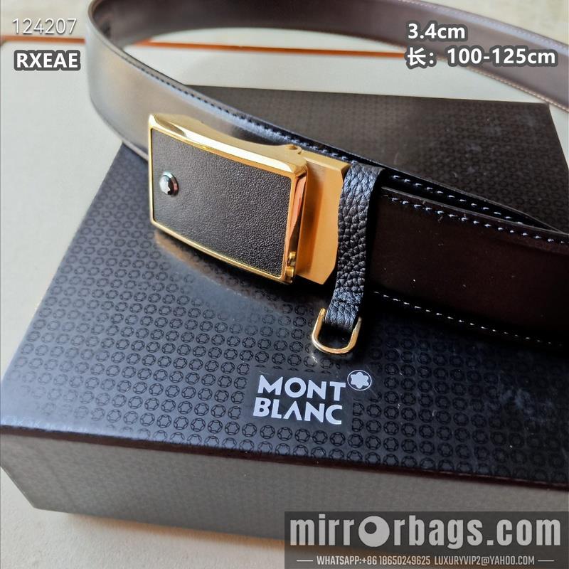 Montlanc belt 34mmX100-125cm 8L10