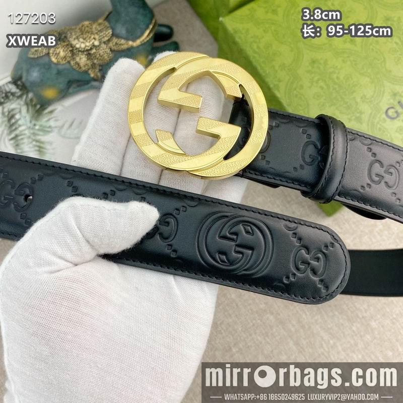 Gucci belt 38mmX95-125cm 8L37