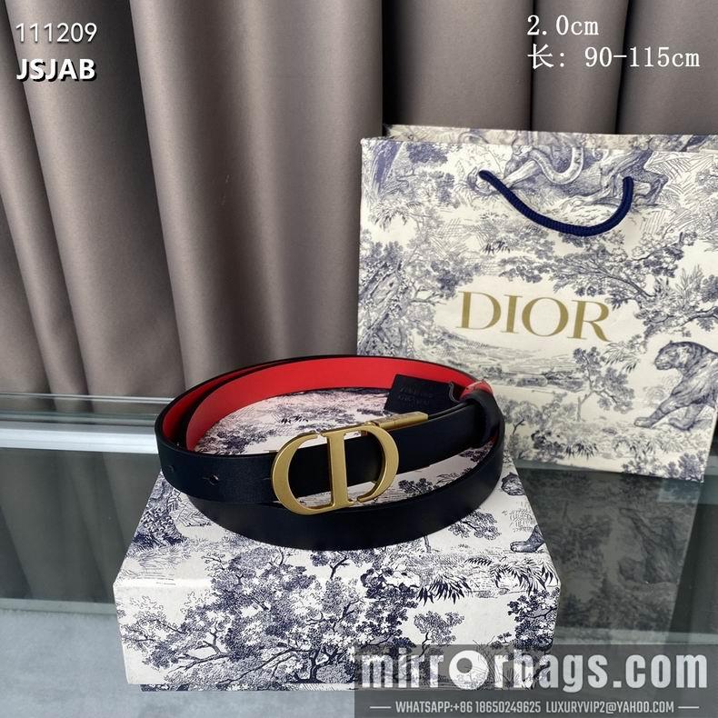 Dior Belt 20mmX90-115cm 8L05