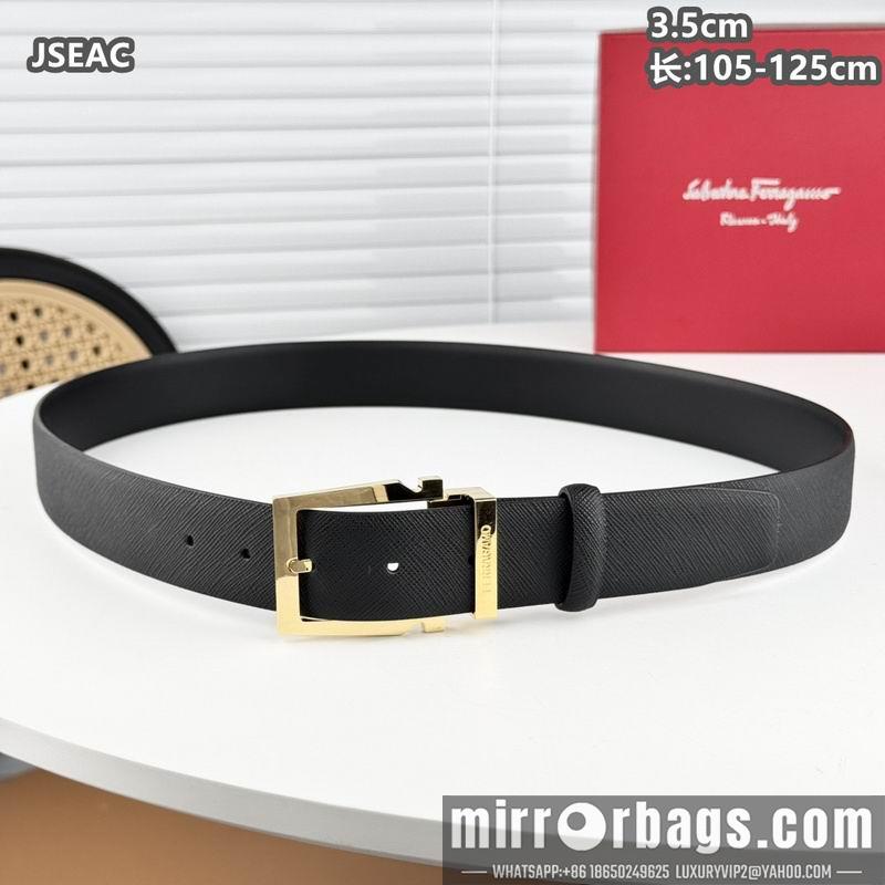 Ferragamo belt 35mmX105-125cm 8L129