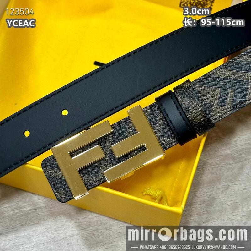 Fendi belt 30mmX95-115cm 8L20
