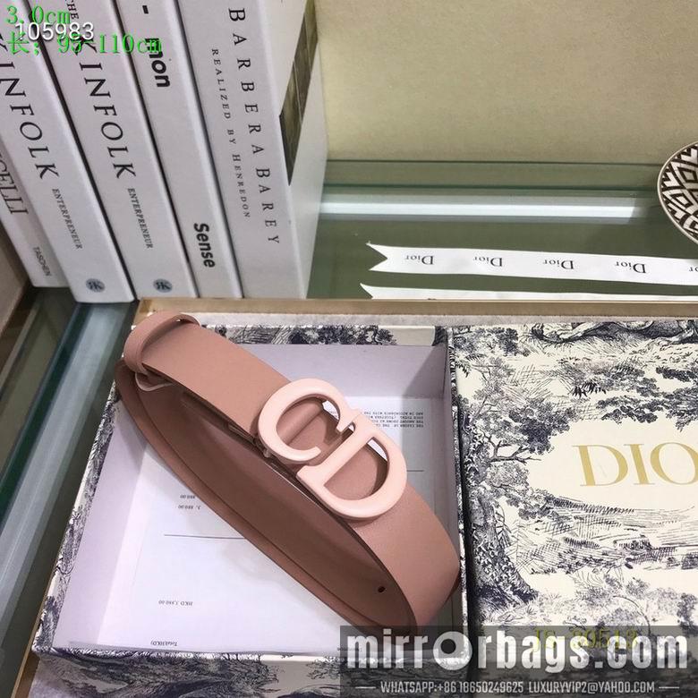 Dior Belt 30mm 95-110cm 8L02
