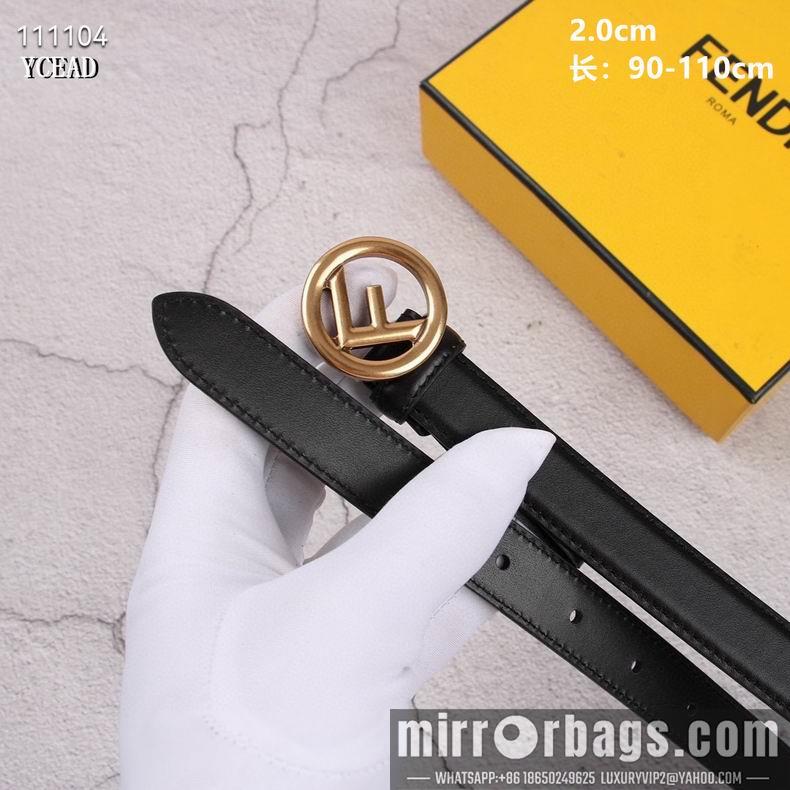 Fendi Belt 20mmX90-110cm 8L02