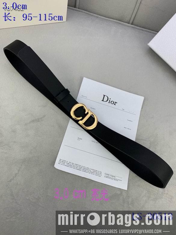 Dior Belt 30mm 95-115cm 8L05