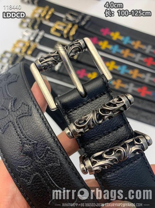 Chrome Hearts belt 38mmX100-125cm 8L25