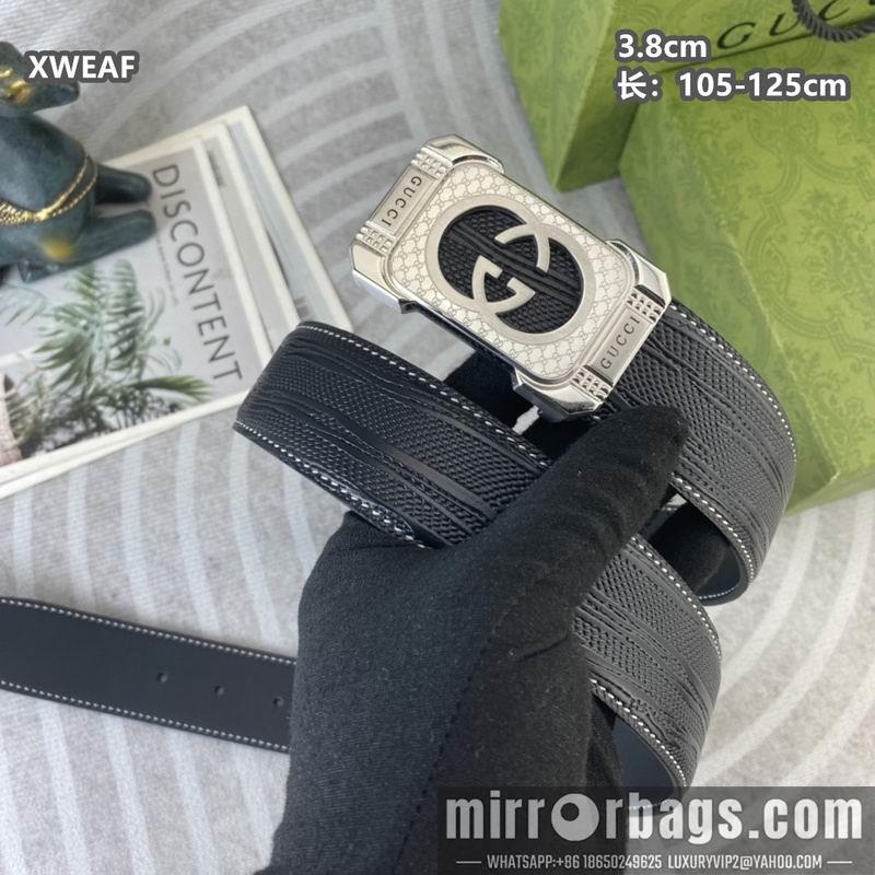 Gucci belt 38mmX105-125cm 8L50