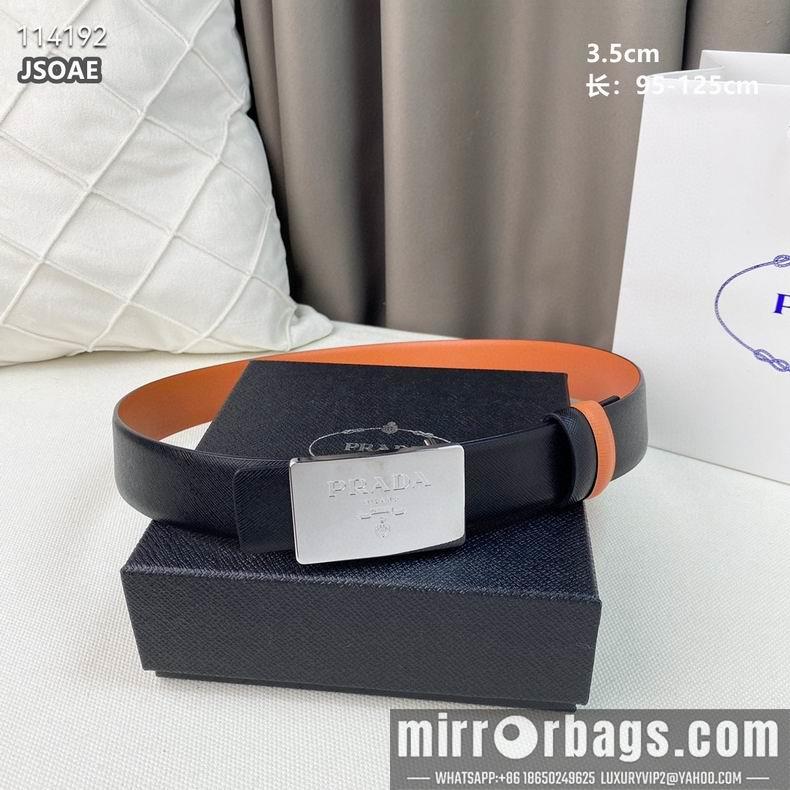 Prada belt 35mmX95-125CM 8L22
