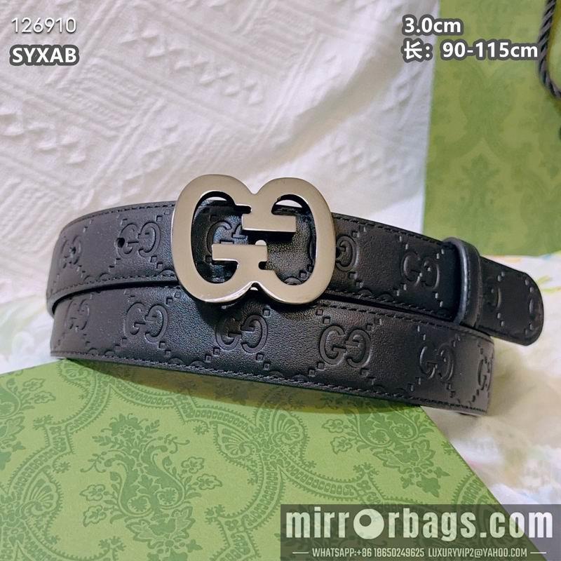 Gucci belt 30mmX90-115cm 8L25