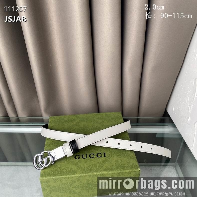 Gucci Belt 20mm 90-115cm 8L01