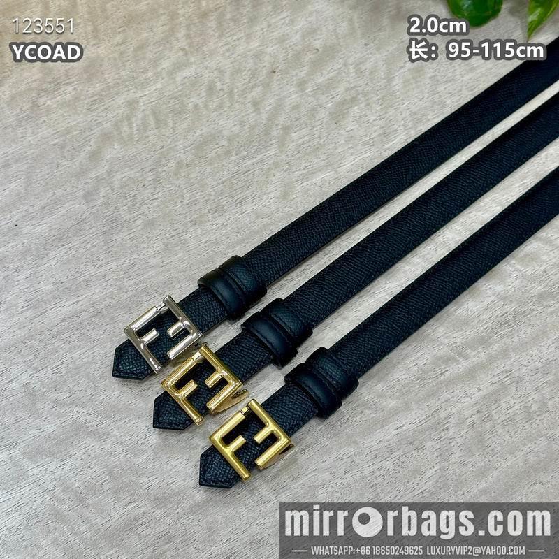 Fendi belt 20mmX95-115cm 8L16