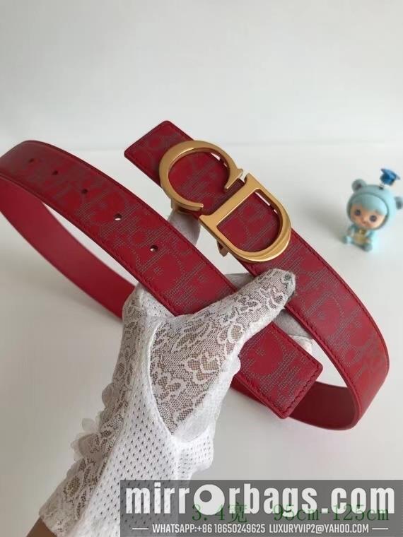 Dior Belt 34mmX95-125cm 7D02