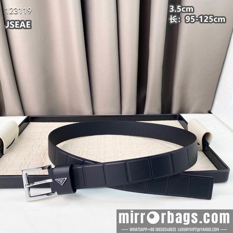 Prada belt 35mmX95-125cm 8L46