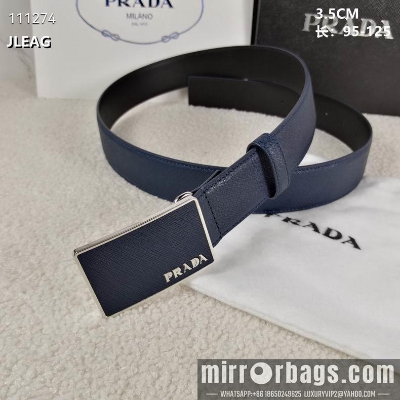 Prada belt 35mmX95-125CM 8L09