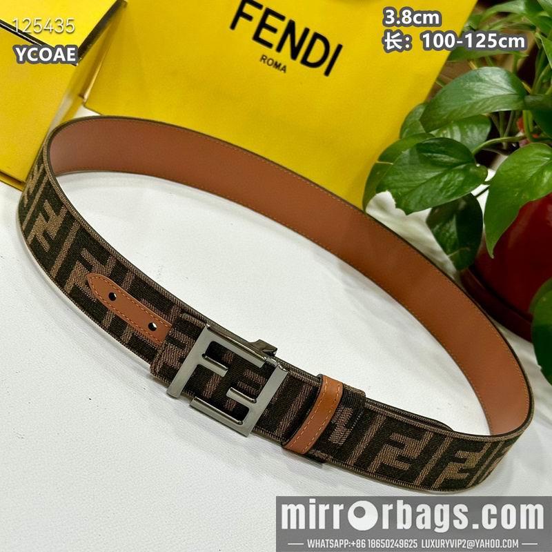 Fendi belt 38mmX100-125cm 8L15