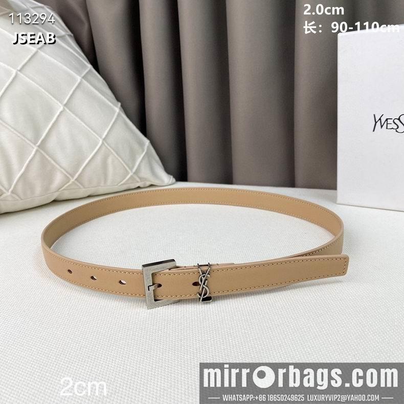 YSL belt 20mmX90-115cm 8L01
