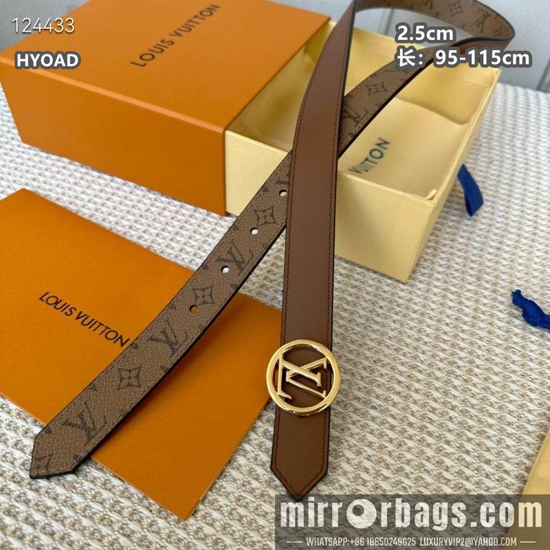 LV belt 25mmX95-115cm 8L14