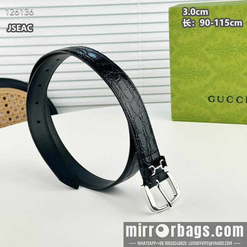 Gucci belt 30mmX90-115cm 8L01