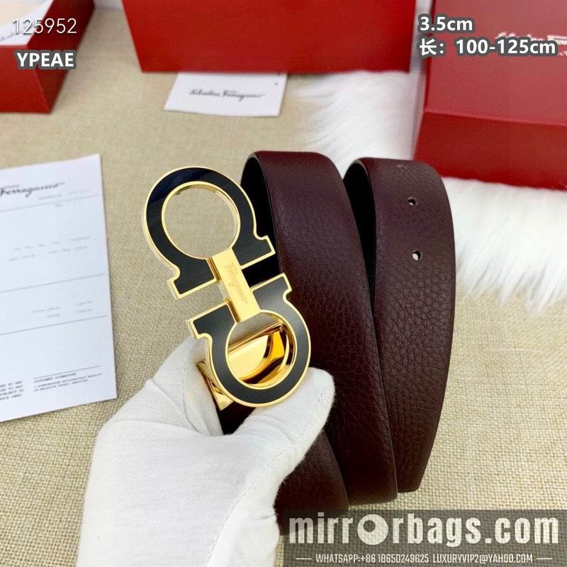 Ferragamo belt 35mmX100-125cm 8L20