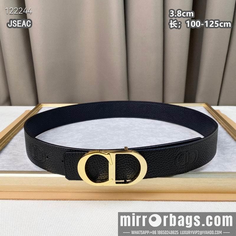 Dior belt 38mmX100-125cm 8L07