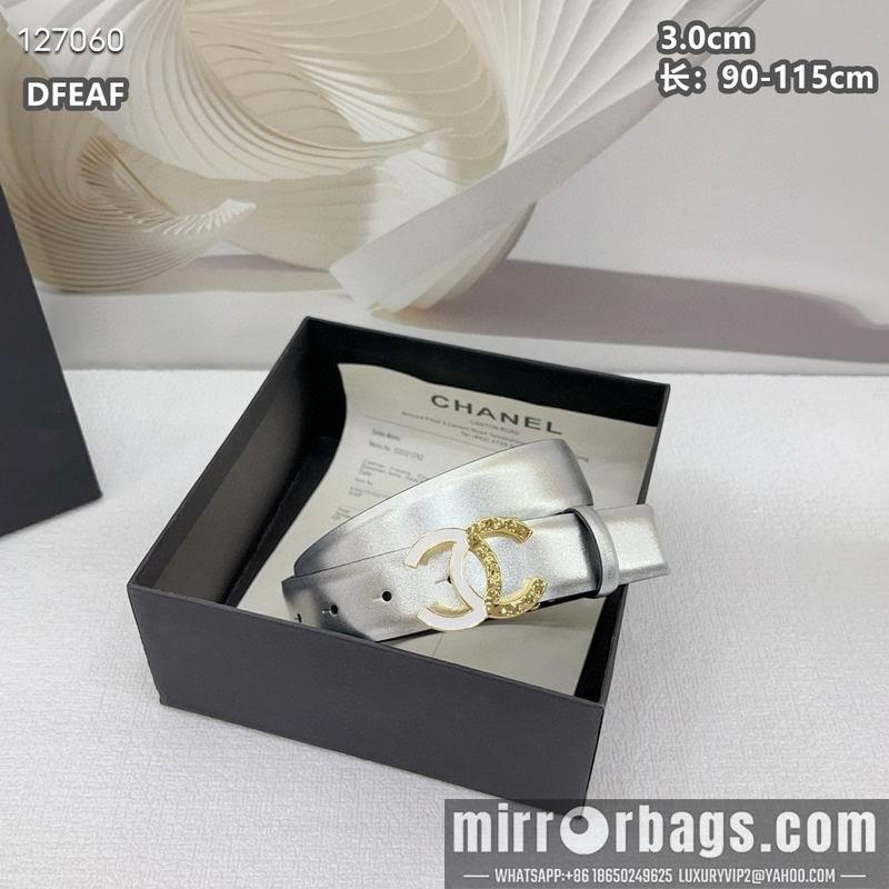 Chanel belt 30mmX90-115cm 8L35