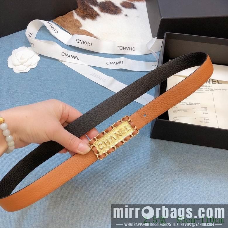 Chanel Belt 25mmX95-110CM C 7D526