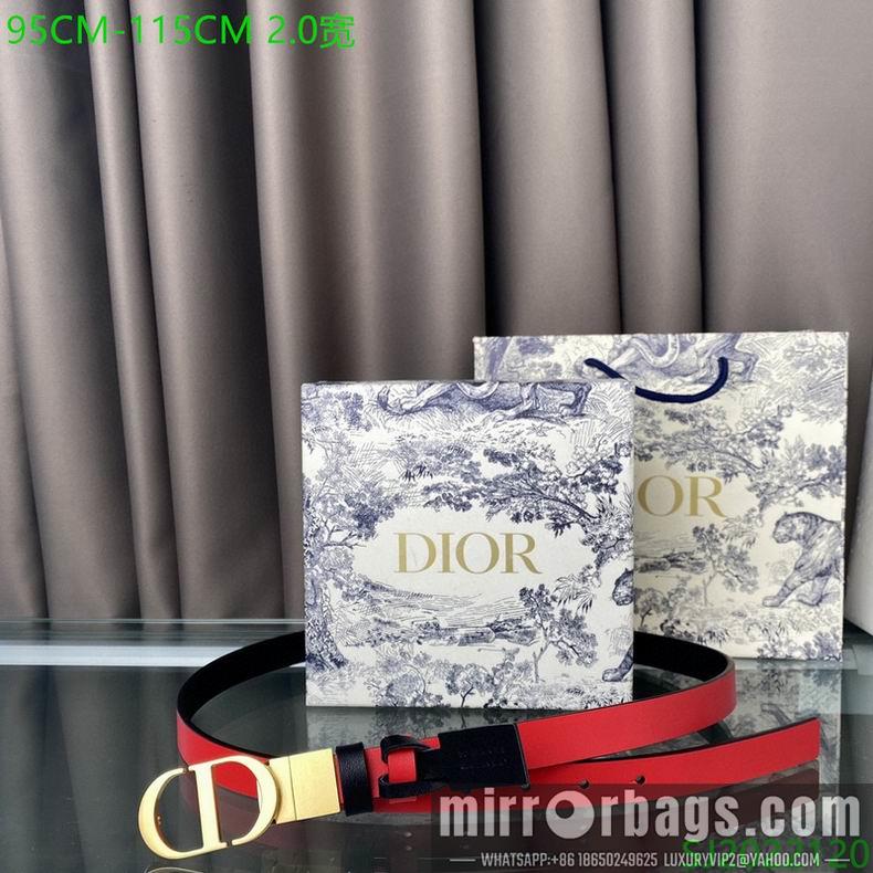 Dior Belt 20mmX95-115cm 7D21