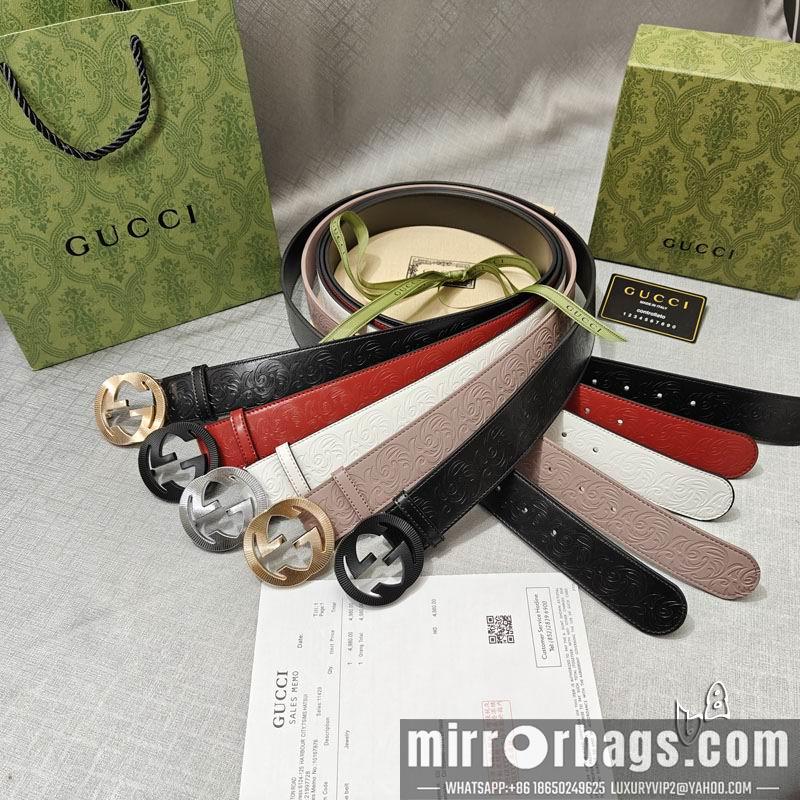 Gucci belt 38mmX90-125cm lb16