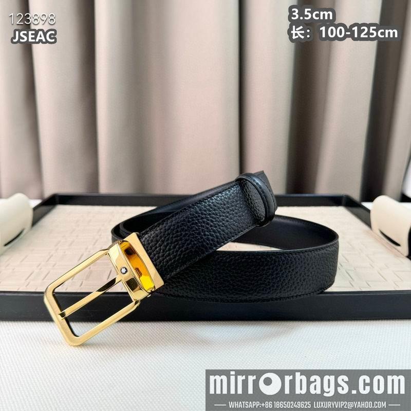 Montblanc belt 35mmX100-125cm 8L21