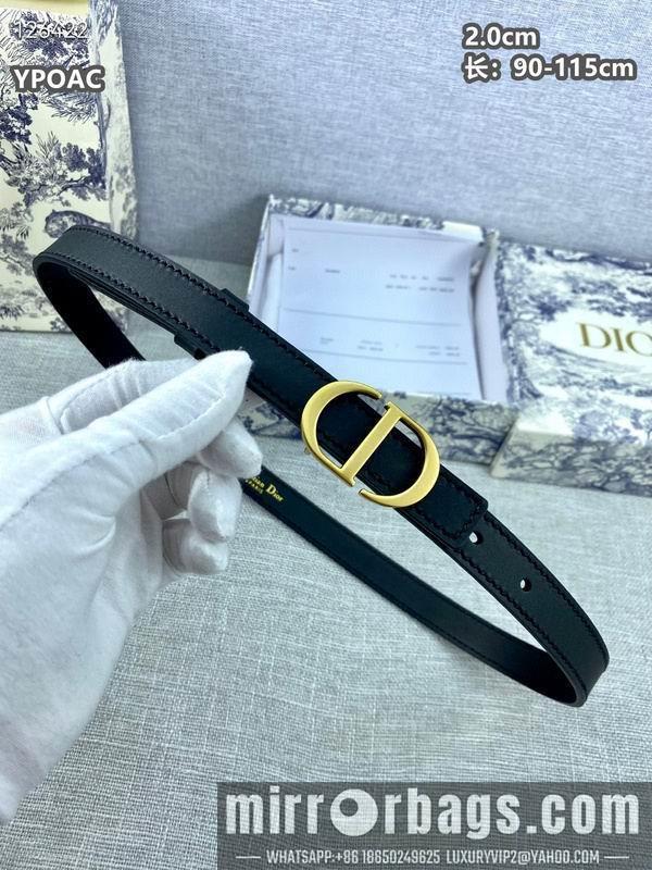 Dior belt 20mmX90-115cm 8L01