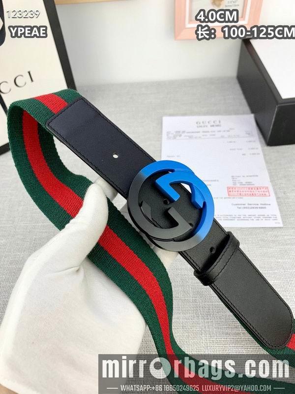 Gucci belt 40mmX100-125cm 8L135