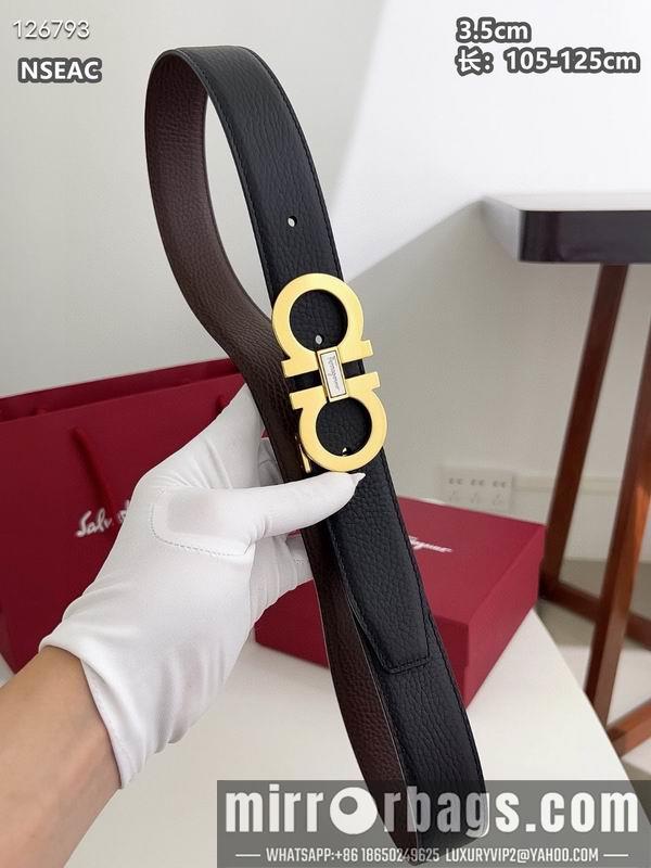 Ferragamo belt 35mmX105-125cm 8L92