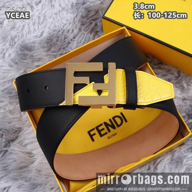 Fendi belt 38mmX100-125cm 8L19